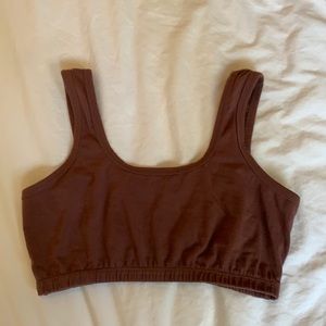 Full coverage bra in spice